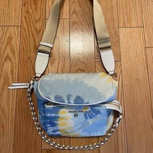 Tie Dye Michael Kors Slater Sling Bag